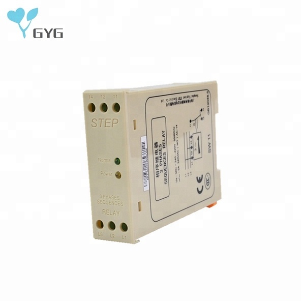 STEP 3 PHASE SEQUENCE RELAY FOR ELEVATOR , ELEVATOR PARTS , ELEVATOR RELAY
