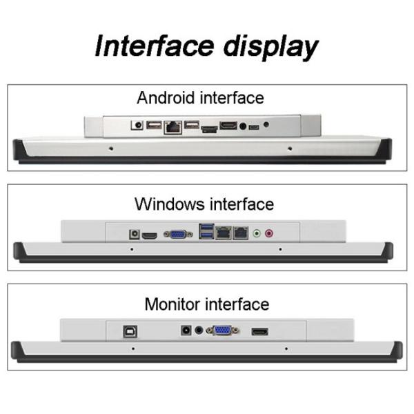 12.1 Inch HDMI Monitor Capacitive Touch Screen Embedded Industrial touch panel computers 