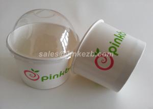 Small Paper Ice Cream Pint Containers / Custom Ice Cream Bowls 4oz 115ml