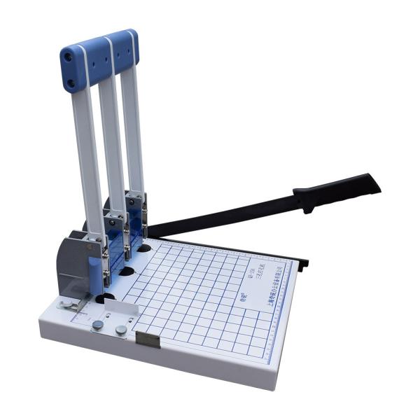 Quality Easy Operation Three Holes Paper Punch for Max. Workable Width of 320mm in Commercial for sale