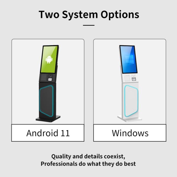 Restaurant Self-Service Kiosk Self-Ordering Kiosk 24/7 Automated Order Taking