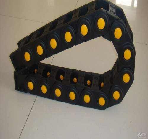 Quality CNC Tools Plastic Cable Drag Chain 56.125 Energy Chain Load Bearing Quick Movement for sale