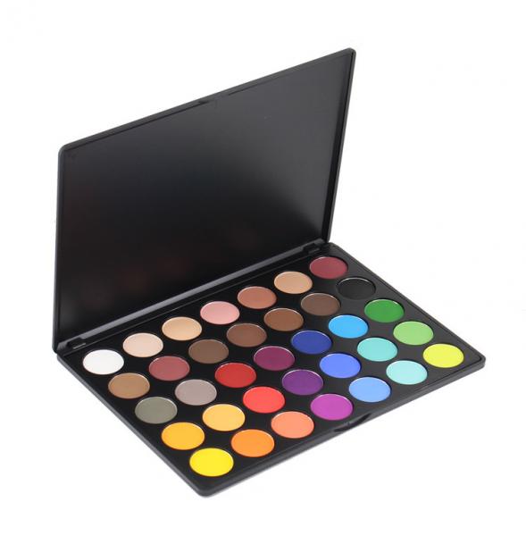 Quality Cosmetics 35 color eyeshadow palette private label for woman for sale