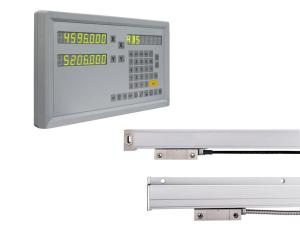 China 50 - 3000mm Easson 2 Axis Lcd Dro Readout For Machine Tools on sale