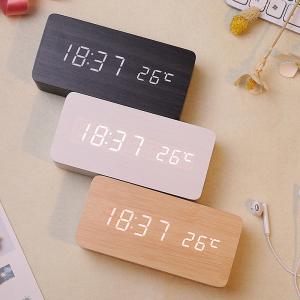Buy cheap Smart Mini FM Portable Clock Radio With LED Light Bluetooth Speaker product