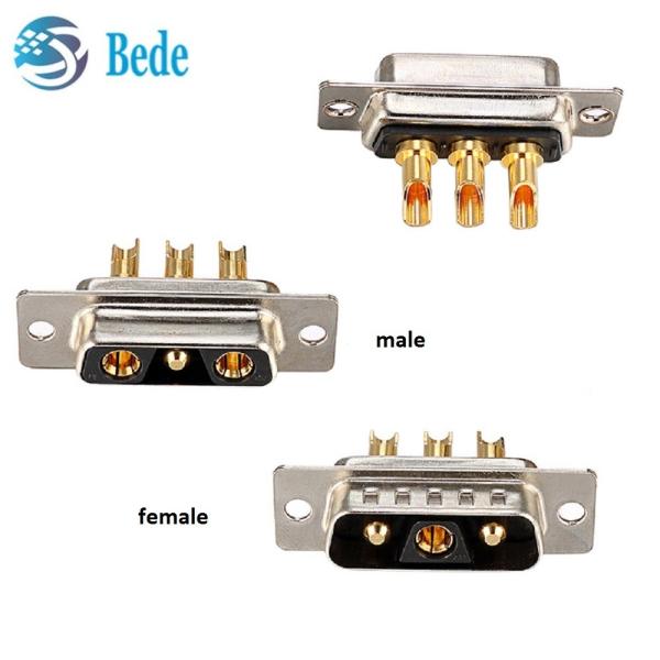 Quality D-Sub 3W3 Coaxial Power Connector Male And Female Combo High Current Connectors for sale