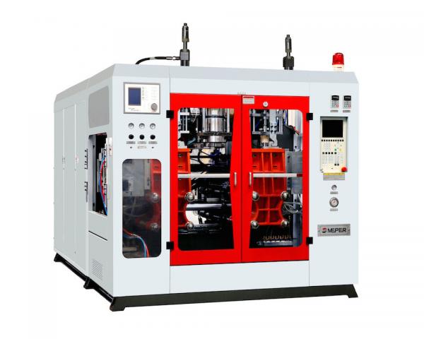 Quality Toggle clamping system Extrusion Blow Molding Machine with view strip and fast cycle MP70DF for sale