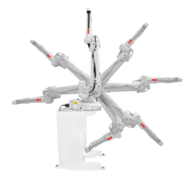 Used ABB industrial robot material handling ABB IRB 2600ID 6 axis robotic humanoid machine