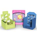 Cardboard Paper Pop Up Display Boxes Retail Counter Top Display Box