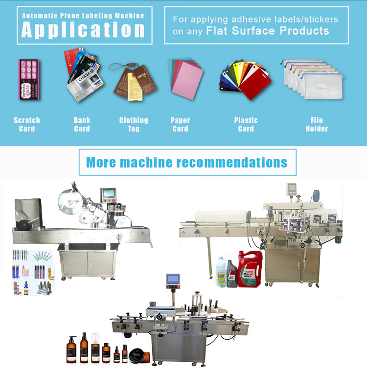 500w SS304 Automatic Labeling Machine For Bag Adhesive Label