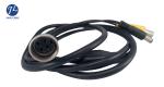 4 Pin Rear View Camera To RCA Adapter Cable For Vehicle Backup Camera Monitor