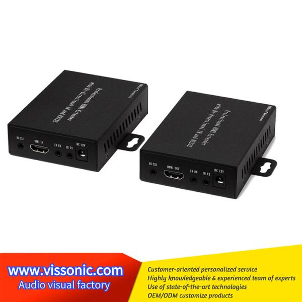 Quality Remote Control Video Scaler Switcher HDMI Cat5 Extender Light Thin Case Design for sale