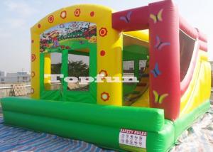 China Doll House Inflatable Jumping Castle For Girls Party Lead Free PVC Tarpaulin on sale