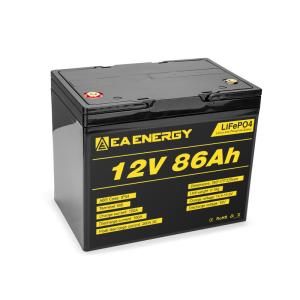 Buy cheap 12V 85Ah Deep Cycle LiFePO4 Battery 1088Wh Lithium Iron Phosphate product