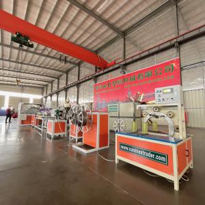 Buy cheap PVC Fiber Reinforced Flexible Hose Machine , Soft Tube Extrusion Machine product