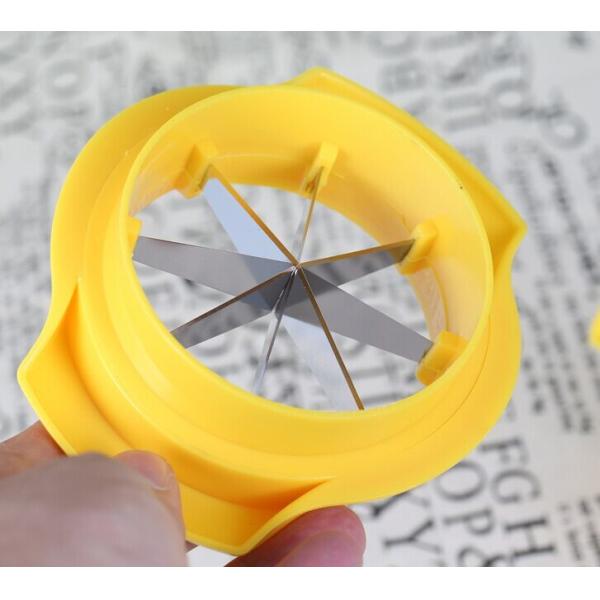 Plastic Metal Lemon Cutter Custom Color , 3.5 Inch Lime Wedge Cutter For Home