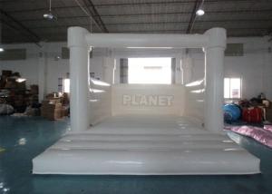 Buy cheap Outdoor Jumping Bouncer Inflatable Wedding Bouncy Castle White Bounce House For Adults And Kids product