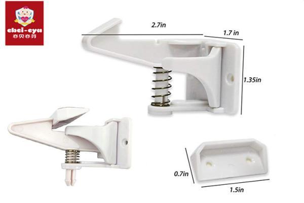 Quality Baby Safety Product Child Proof Spring Lock For Cabinet Security for sale
