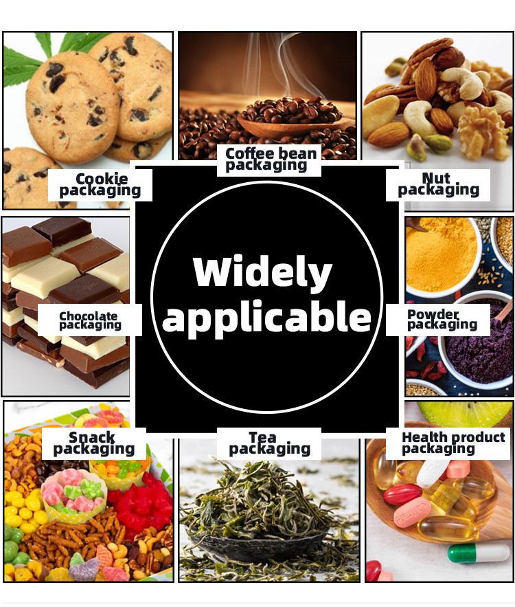 Custom Window Patch Pouch | Multi-Layer Composite Packaging Bags | Food-Grade Moisture-Proof Design | Custom Sizes/Printing for Retail/Industrial Use