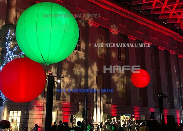 Quality Moon LED Helium Balloon Lights Night Decoration , Illuminate 3M Led Light Party Balloons for sale