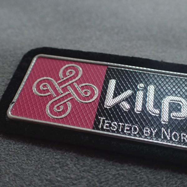 Quality Custom Logo High Frequency PU Custom Jacket Patches for sale