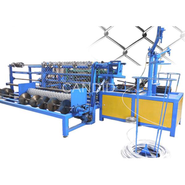 Industrial Weld Mesh Making Machine , Wire Fence Making Machine Low Noise