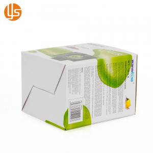 China Custom Corrugated Paper Auto Lock Bottom Simple Paper Packaging Box on sale