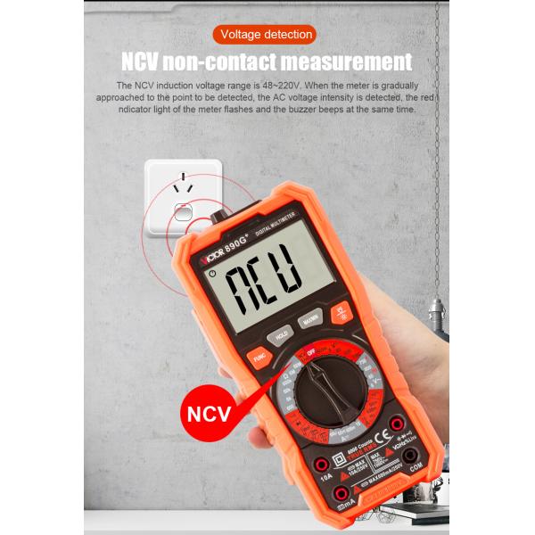 6000 Counts VICTOR 890G+ Manual Ranging Digital Multimeter EN61010-1 universal multimeter