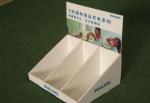 Litho CMYK Custom Printed Display Boxes Clay Coated Paper Yellow