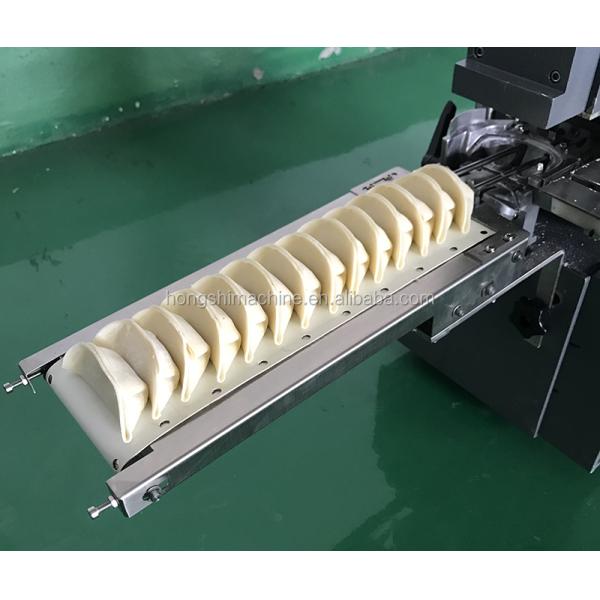 Factory Price Semi Automatic Japanese technical dumpling gyoza making machine
