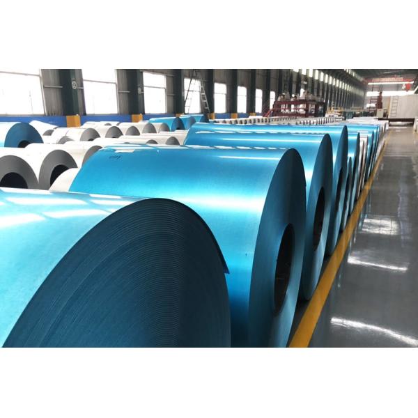 AZ150 Hot Dipped Galvalume Steel Coils GL 0.50mm 1200mm ASTM A792M CS-B Anti-Finger Print
