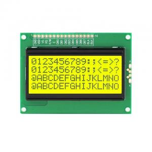 China 16x4 Character Monochrome STN LCD 1604 Character 16 Pin Display Module LCD 16x4 on sale