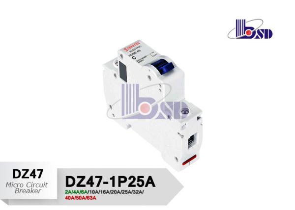 Quality Professional 1 Pole Mini Circuit Breaker  / Fire - Resistant Trip Curve Circuit Breaker for sale