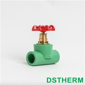 Buy cheap Equal Shape Ppr Stop Valve Injected Smooth Surface Elegant Appearance product