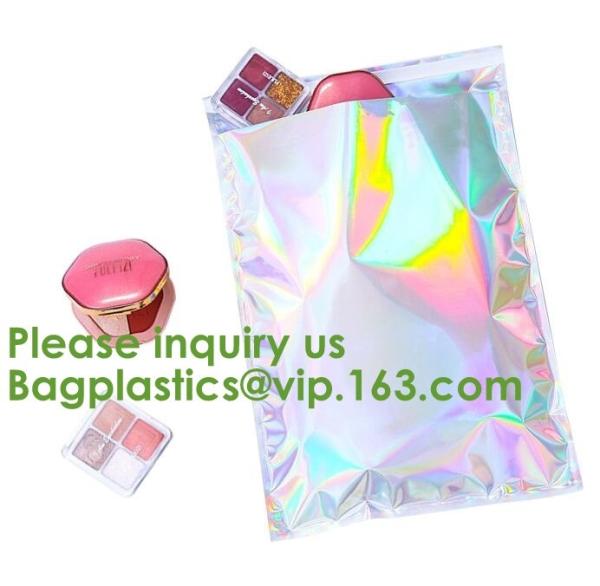 Quality Holographic Mailing Compostable Bags Eco Poly Mailer With Handle Shipping Envelopes Eco Friendly Poly Mailer Bag for sale