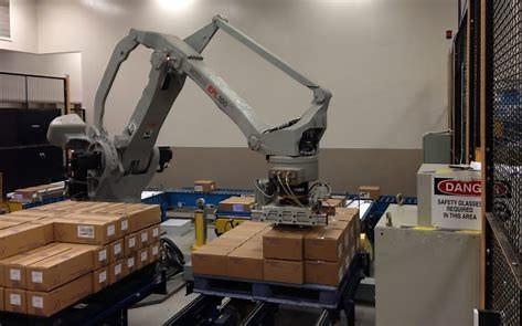 Quality Food Box Automated Palletizer Systems Medical Textiles for sale