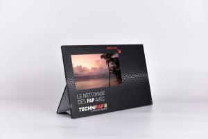Buy cheap AC adaptor powered LCD video POS display, 7 inch video store display for advertising product