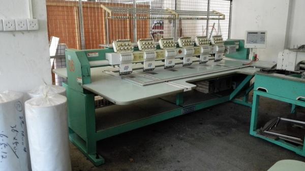 Quality High Performance Used Tajima 6 Head Embroidery Machine Computerized for sale
