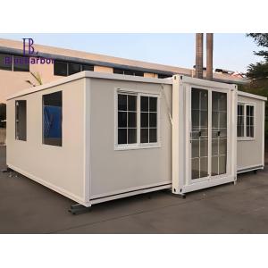 Buy cheap Expandable Prefab Steel Container Homes Foldable 20ft 40ft product