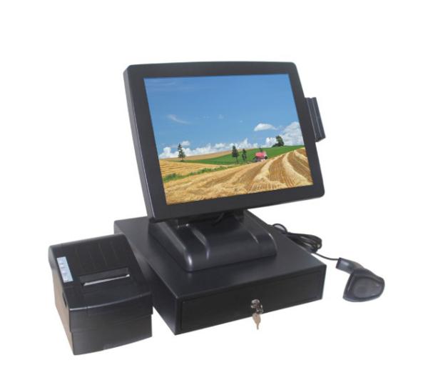 Quality High Definition Touch Screen Pos System CJ - T610 With 58 Mm Thermal Printer for sale