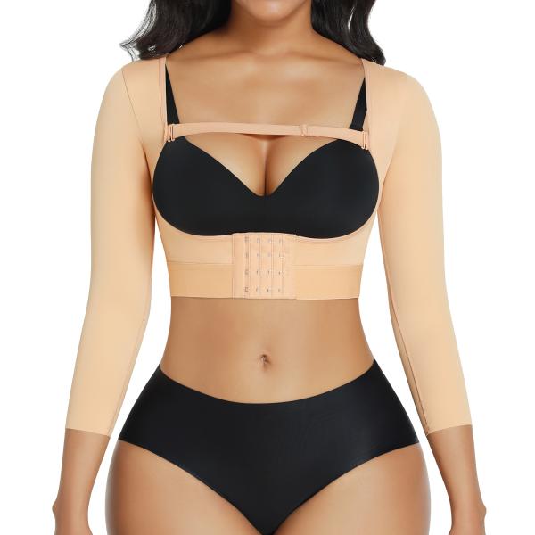 Women Fitness Body Shaper Bra Maching Embroidery and Shapers by HEXIN Custom Service