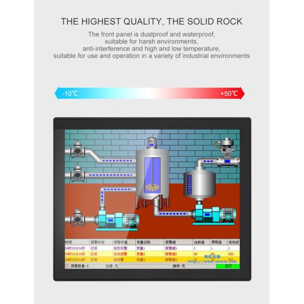 1366x768 Win10 Touchscreen Panel Mount Computer Monitor Pc