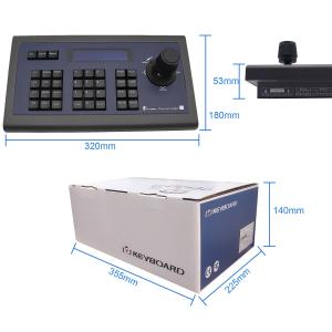 China PelcoD PelcoP VISCA PTZ Keyboard Controller 3D Joystick on sale