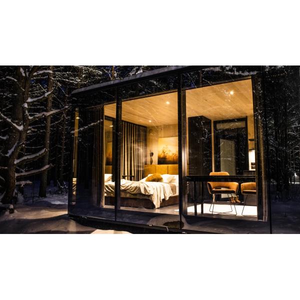 Smooth Finished Customized Size Double Triple Tempered Glazed Solarium Glass Sunrooms