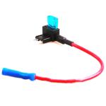 ADD-A-CIRCUIT BLADE STYLE ATM LOW PROFILE MINI FUSE HOLDER 15 AMP
