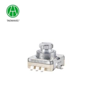 Buy cheap Contact Readout Short Handle 11cm Short Shaft Metal Encoder With Push Switch product