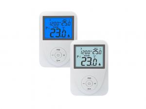 China SPA Underfloor Heating Room Thermostat /  Programmable Sensitive Button Big Screen HVAC Temperature Thermostat on sale