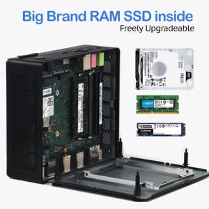 Newest powerful intel 11th gen core i7 1165G7 i5 1135G7 i3 1115G4 2*HD-MI DP Iris Xe Graphics desktop mini pc for home b
