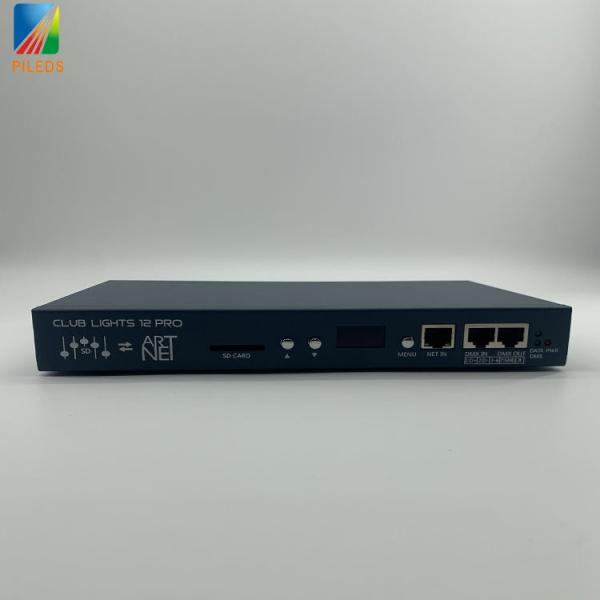 Quality Madrixs Software LED DMX Controller 12 Ports With SD Card Offline Control for sale