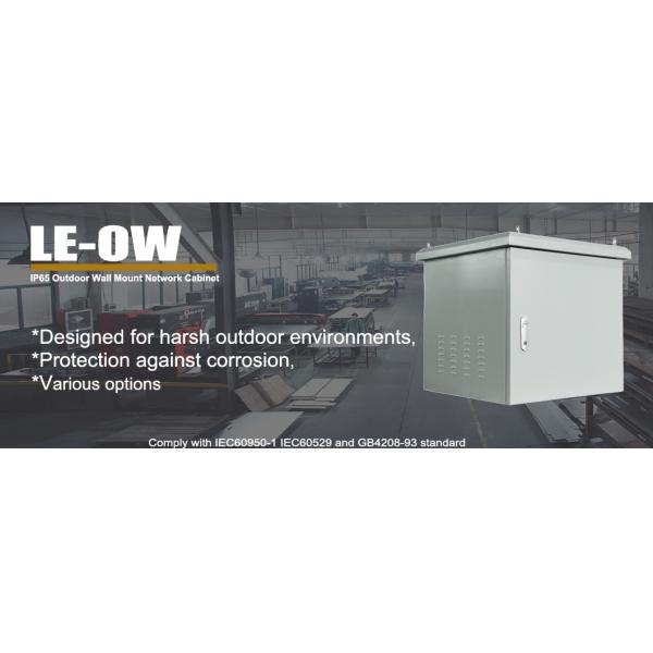 LE Server Rack IP65 Dustproof Outdoor Cabinet With Air Condition